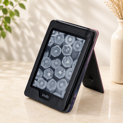 Kindle 11th Gen Twilight Reflection Case with Stand & Hand Strap