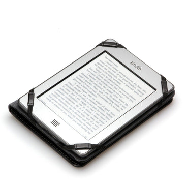 Premium Black Case for Kindle Touch Glare-Free with Slim LED Light