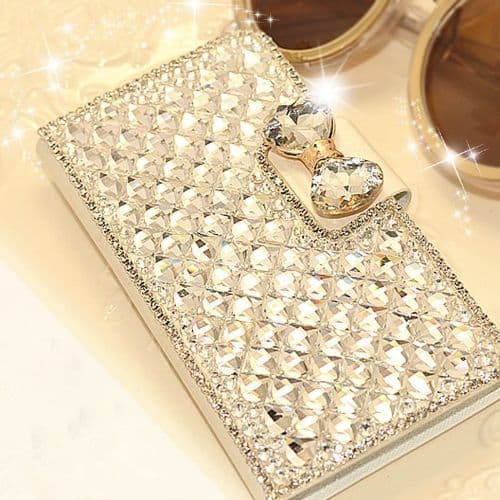 Samsung Galaxy S5 Mini Bling Crystal Case Stand Cover
